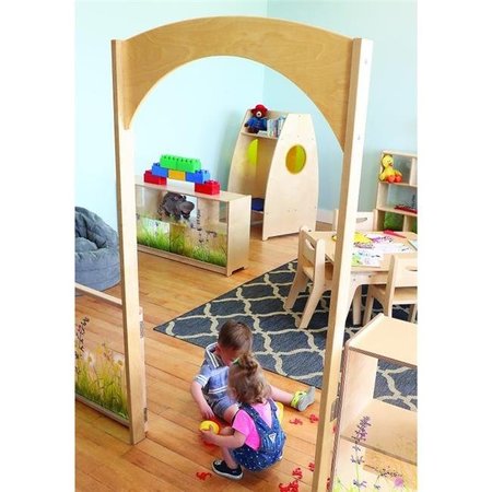 WHITNEY BROTHERS Whitney Brothers WB0263 Nature View Room Divider Archway  Natural UV WB0263